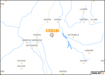 map of Kabubi