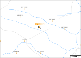 map of Kabudi