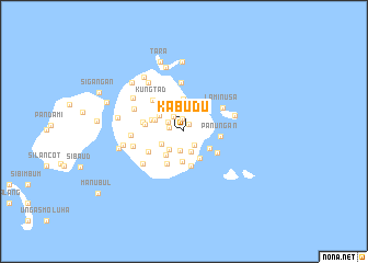 map of Kabudu