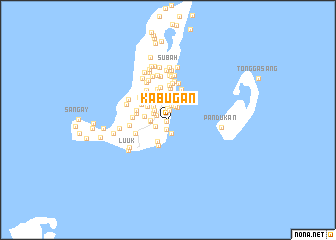 map of Kabugan