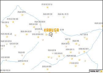 map of Kabuga