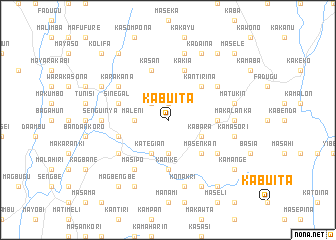 map of Kabuita