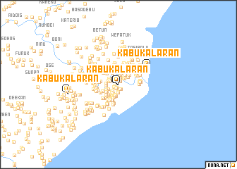 map of Kabukalaran