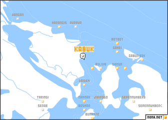 map of Kabuk