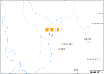 map of Kabula