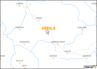 map of Kabula