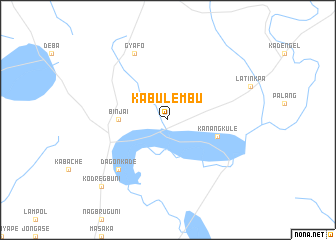 map of Kabulembu