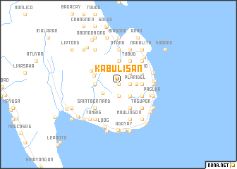 map of Kabulisan