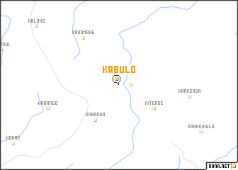 map of Kabulo