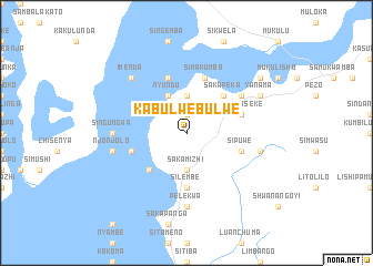 map of Kabulwebulwe