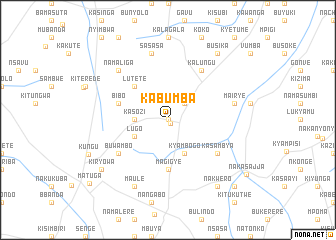 map of Kabumba