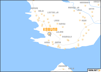 map of Kabuna