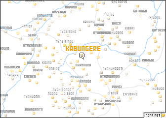 map of Kabungere