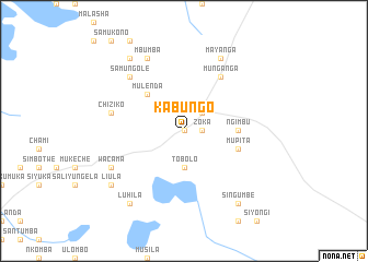 map of Kabungo