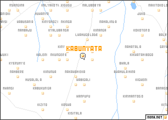 map of Kabunyata