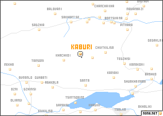 map of Kaburi