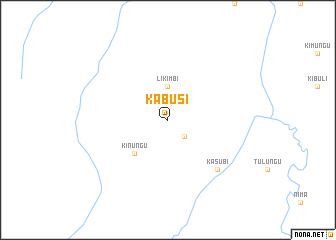 map of Kabusi