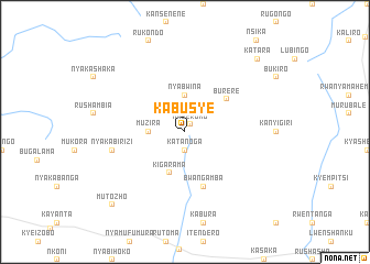 map of Kabusye