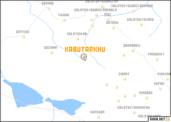 map of Kabūtar Khū