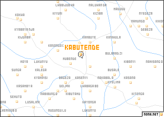 map of Kabutende