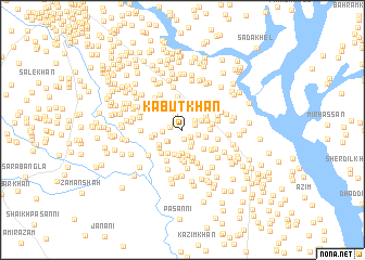 map of Kabūt Khān