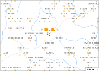 map of Kabuula