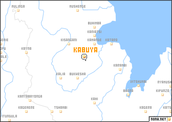 map of Kabuya