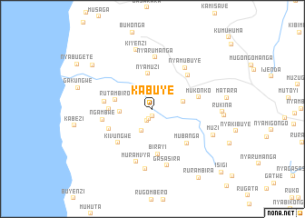 map of Kabuye