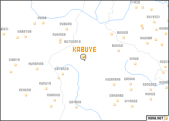 map of Kabuye