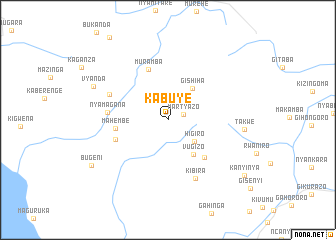 map of Kabuye