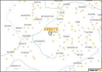 map of Kabuye