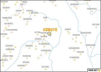 map of Kabuye