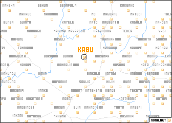 map of Kabu