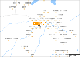 map of Kabvala