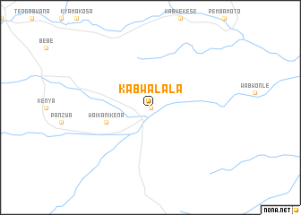 map of Kabwalala