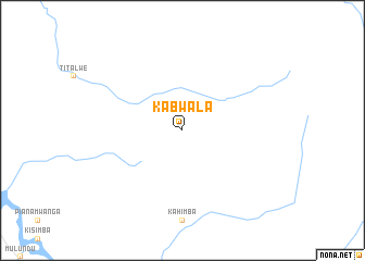 map of Kabwala