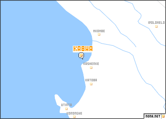 map of Kabwa