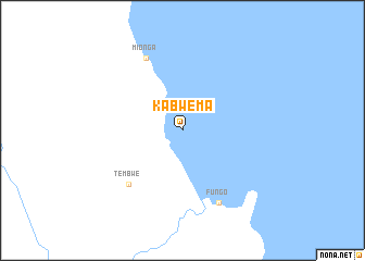 map of Kabwema