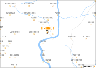 map of Kabwet