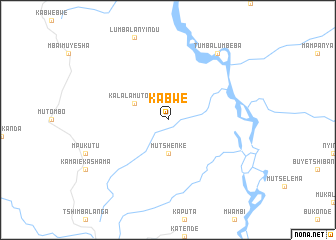 map of Kabwe