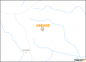 map of Kabwima