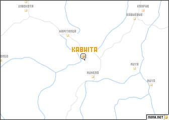 map of Kabwita