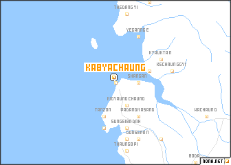 map of Kabyachaung