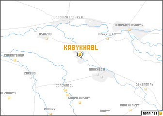 map of Kabykhabl\