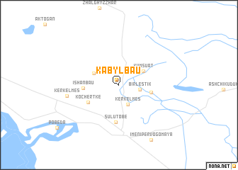 map of Kabylbau