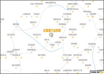 map of Kabyuma