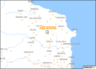 map of Kacaning