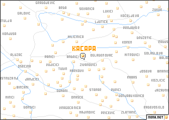 map of Kacapa