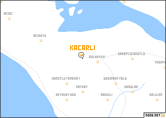 map of Kaçarlı