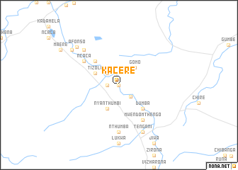 map of Kacere